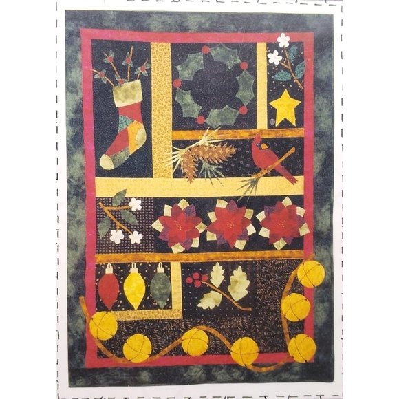 UNUSED Holiday Sampler Sewing Patterns Kit, 2003 Prairie Grove Peddler, Vintage - Picture 1 of 3